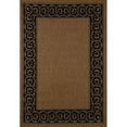 thumbnail image 3 of Art Carpet 30553 8 ft. Plymouth Collection Intention Flat Woven Indoor & Outdoor Round Area Rug, Natural Sisal, 3 of 4