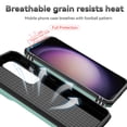 thumbnail image 5 of Rotatable Ring Holder Case for Samsung Galaxy S25+ with 1 Pack Screen Protector, Military Grade Drop Protection Slide Camera Cover Anti-Scratch Stand Case Support Magnetic Car Mount, Green, 5 of 8