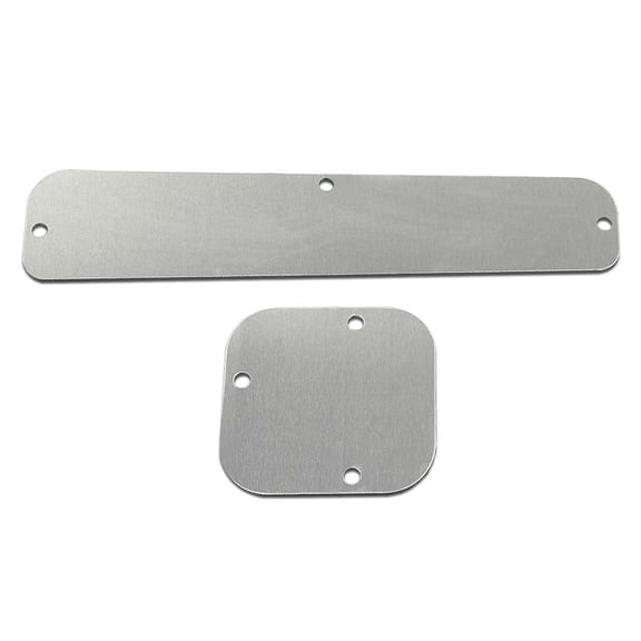 CROSSDESIGN Truck Heater Delete Panel Plate & Blower Cover New Fit For 1960-1966 Chevy GMC