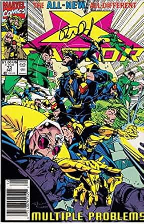 X-Factor #73 X-Men Signed Peter David NM