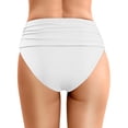 thumbnail image 4 of XIYON Bikini Bottoms For Women Comfortable High Waisted Solid Color Maternity Friendly Separate Swimwear Bottom Ladies Swimwear Fashion, 4 of 8