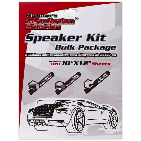 Laminas Insonorizante Automotriz 2 Pz Pipeman's IS-DS21012