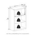 thumbnail image 3 of Furinno VIOLA 3-Tier Open Shelf Bookcase in Bookshelf in White, 3 of 6
