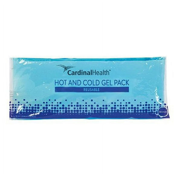 Cardinal health reusable hot/cold gel pack, 4-1/2" x 10-1/2" part no. 80304a (24/case)