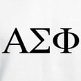 thumbnail image 3 of CafePress - Alpha Sigma Phi Greek Letters Black Sweatshirt - Pullover Hoodie, Hooded Sweatshirt, 3 of 4
