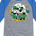 thumbnail image 3 of Disney - Mickey And Minnie Pot Of Gold - Toddler And Youth Raglan Graphic T-Shirt, 3 of 6
