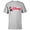 Athletic Heather, variant on Mickey Mouse Race Car Driver Racing Flag Logo 2026 - Short Sleeve T-Shirt for Kids - Customized-Athletic Heather