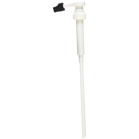 Monin White Plastic Pump 1 liter Monin 1 liter syrup bottle P240
