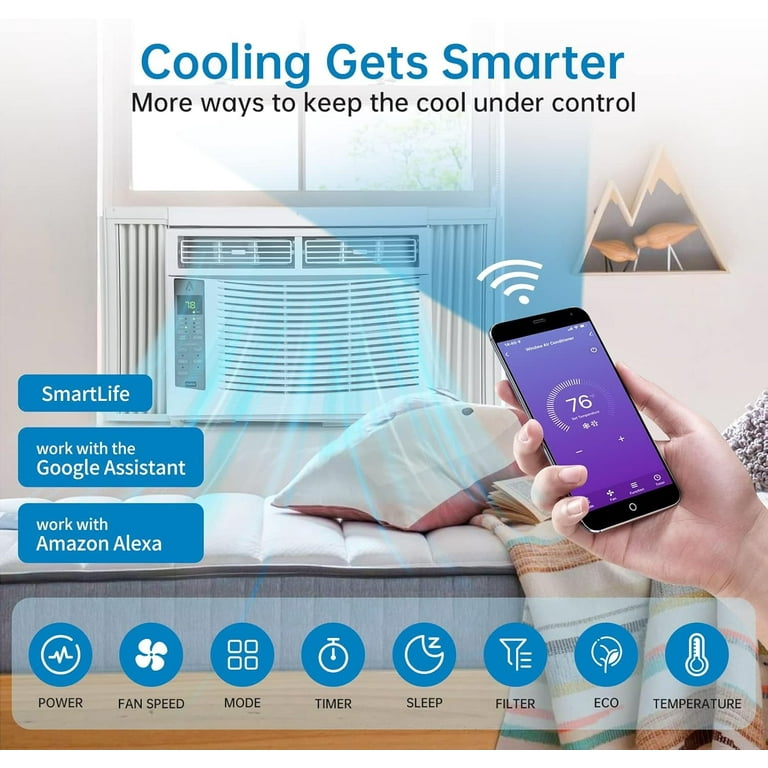 Wifi Kit Google Home Samsung Air Conditioner GAOMON Smart 6000 BTU