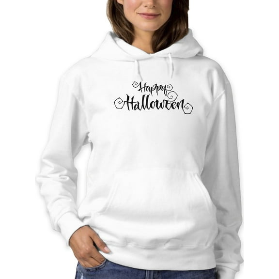 Happy Halloween. Hoodie Women -Image by Shutterstock, Female 4X-Large