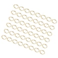 thumbnail image 1 of OUNONA 500Pcs Open Rings for Jewellery Accessories in Golden 6x6mm, 1 of 8