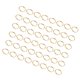 thumbnail image 5 of 500Pcs 6MM Anillos abiertos Accesorios de joyería Forma redonda Doble círculo Anillos de cierre Materiales de fabricación de joyas DIY Set para aretes Collares (Dorados), 5 of 5