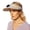 Khaki, variant on TINZ Sun Hats For Women Men Wide Brim Summer Beach Outdoor Sun Hat Shade Adjustable For Travel Fishing Casual Wot H Hat Ladies Visors