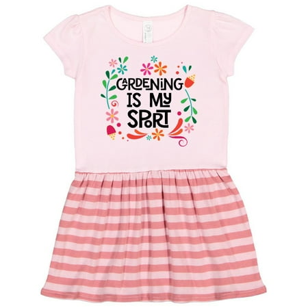 

Inktastic Gardening is my Sport Gift Toddler Girl Dress