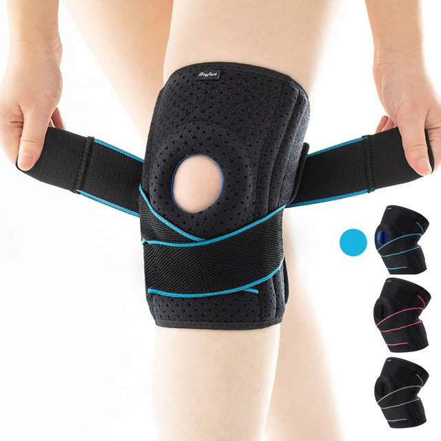Rodillera DOUFURT para hombres y mujeres, para aliviar el dolor de desgarros de menisco