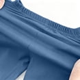 thumbnail image 5 of DJDLJWCJ Toddler Boys Joggers Pants Elastic Waist Stretch Casual Pants Solid Color Lightweight Pants Blue Size 3T, 5 of 7