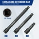 thumbnail image 2 of Set de barras de extensión WORKPRO 1/2 Drive Impact 3, 6 y 8, 2 of 8