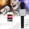 Q9 Wireless Bluetooth Handheld Portable Karaoke Player Speaker Microphone Black