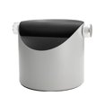 thumbnail image 2 of Caja para posos de café perfecl 2x Espresso cubo de basura desmontable Knock Bar Contenedor de acero para cafetería tienda restaurante gris azul Caso de golpe, 2 of 8