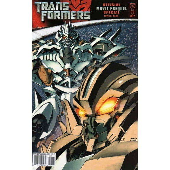 Transformers: Movie Prequel Special #1B VF ; IDW Comic Book