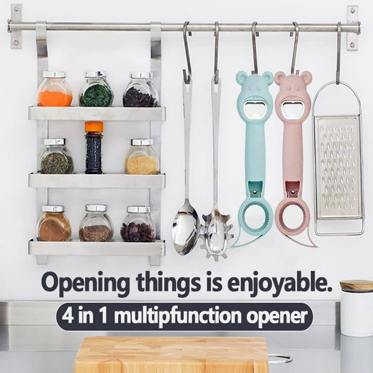 Multi-purpose Bottle Opener, Can Opener, Multifunctional, Beer, Corkscrew,  Jar, Kitchen Gadgets, Accessories, 4-in-1 - AliExpress