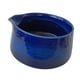 thumbnail image 3 of Cuenco de cerámica para matcha, taza de té de porcelana de estilo japonés con pico, servicio único azul, 3 of 9
