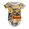 thumbnail image 6 of Aggretsuko Baby Bodysuit Boy Girl Clothes Soft Newborn Infant Outfit Short Sleeve Romper, 6 of 8