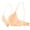 Beige, variant on Women's Push Up Bra Deep V Plunge Underwire T-Shirt Bra Cups Up
