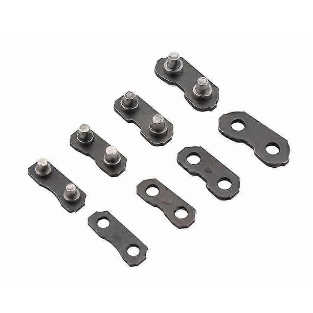 Chainsaw Chain Repair Kit 10pcs Steel Master Links for 325 404 Large/Small 8 Chains