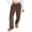 Brown_02#919F, variant on Fuzzy Pajama Pants Women Blue Winter Fuzzy Elastic Waist Wide Leg Sleep Pants with Pockets Fall Winter Warm Womens Pj Bottoms