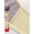 thumbnail image 4 of Women's Plus Size Full Coverage Bra - Wireless Soft Cotton Comfort & Side Smoothing, 4 of 7