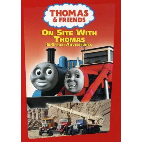 thomas and friends on site with thomas