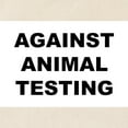 thumbnail image 2 of CafePress - Against Animal Testing Tote Bag - Unisex Canvas Tote Bag, Beige, 1-Piece, 2 of 7