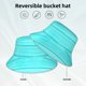thumbnail image 2 of Balery Turquoise Wooden Sombreros para el sol para hombre y mujer, sombrero de pescador con UPF 50+, 2 of 6