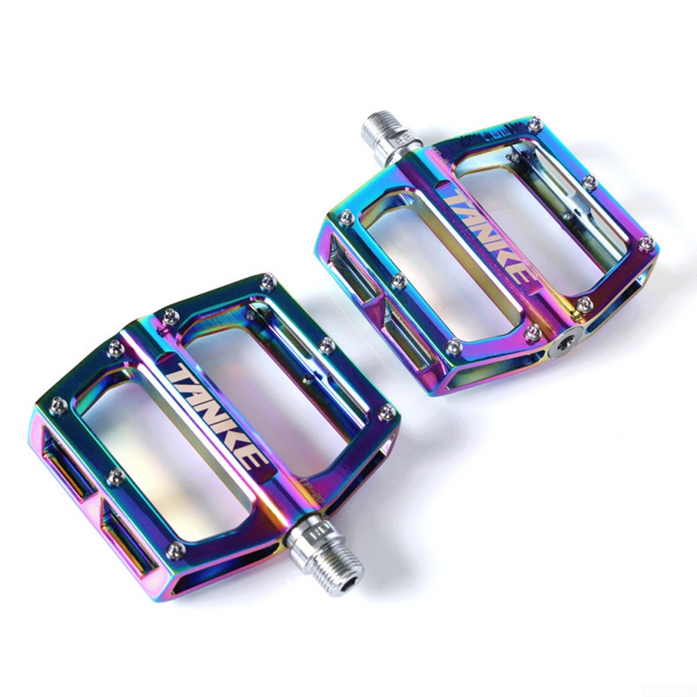 Bicycle Pedals TANKE Colorful CNC 