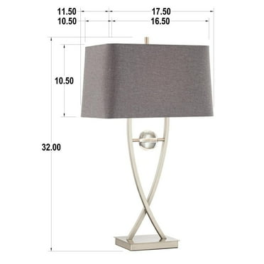 Pacific Coast Lighting 87-8058-99 Wishbone Table Lamp