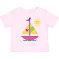 thumbnail image 3 of Inktastic Sailboat Girls Sailing Girls Toddler T-Shirt, 3 of 5