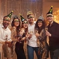 thumbnail image 2 of Tumao New Years Decorations 2026, New Years Eve Party Supplies 2026, Accessories includes Balloon, Headband Tiara, Glasses, Party Horns, 2 of 7