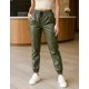 thumbnail image 1 of Jogger elegante Verde militar extra grande, 1 of 3