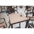 thumbnail image 2 of Compamia Ibiza Fauteuil de Salle à Manger de Patio en Résine Aspect Osier Brun, 2 of 16