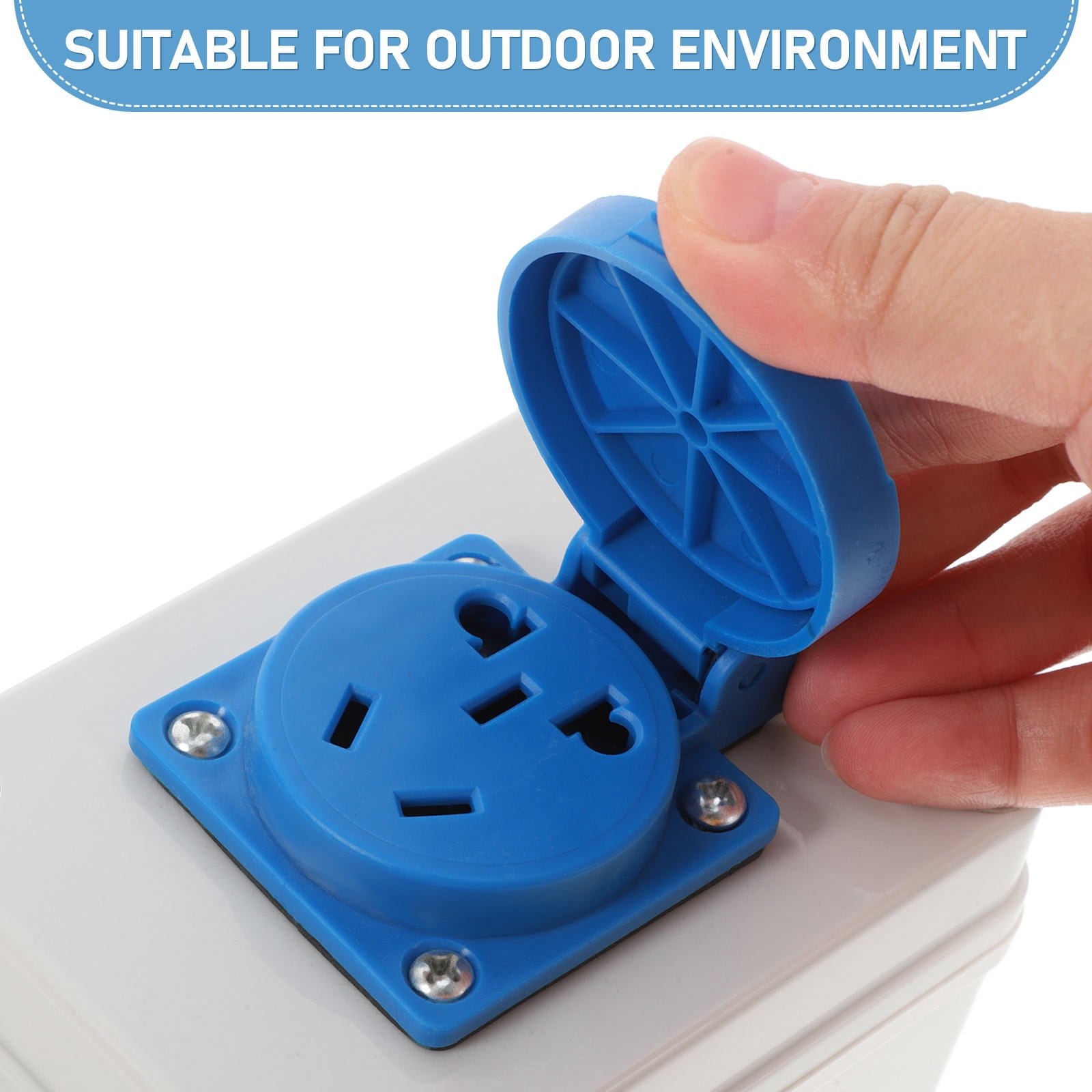 PBPBOX Waterproof Plug Box Outdoor Outlet Covers Box Multi 1Pack