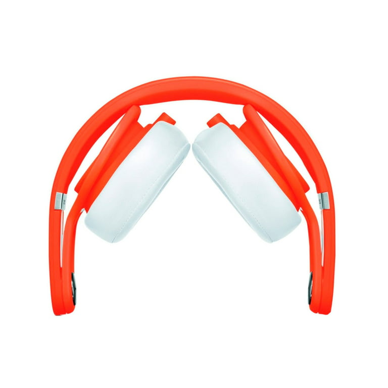 Beats By Dre Mixr Headband Headphones Limited Edition Neon Orange - VGC