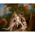 thumbnail image 3 of Jean-François de Troy 24x20 Black Modern Framed Museum Art Print Titled - Diana and Her Nymphs Bathing (1722-1724), 3 of 5