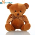 thumbnail image 2 of 10pcs BOOKFONG Lovely Teddy bear plush toys small doll bears for wedding cartoon flower bouquet bear toy Promotion Gifts 15cm heqiyong LED, 2 of 2
