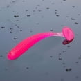thumbnail image 4 of 10 Pcs Appâts de Poisson Souples en Silicone en Forme de T 9 Couleurs Aléatoires, 4 of 4