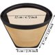 thumbnail image 2 of Filtros de café reutilizables CHAO de acero inoxidable con mango, 2 of 5