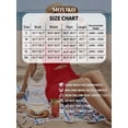 thumbnail image 7 of MOYIKO Womens One Piece Swimsuit Slimming Tummy Control Mesh Cutout Sheer Sarong Wraps Bathing Suit, 7 of 7