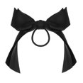 thumbnail image 2 of Ljudmp Bowknot Hair Tie Scrunchies for Women Long Ribbon Tail Elastic Bands Bow Ponytail Hair Ties Accessories Black, 2 of 4