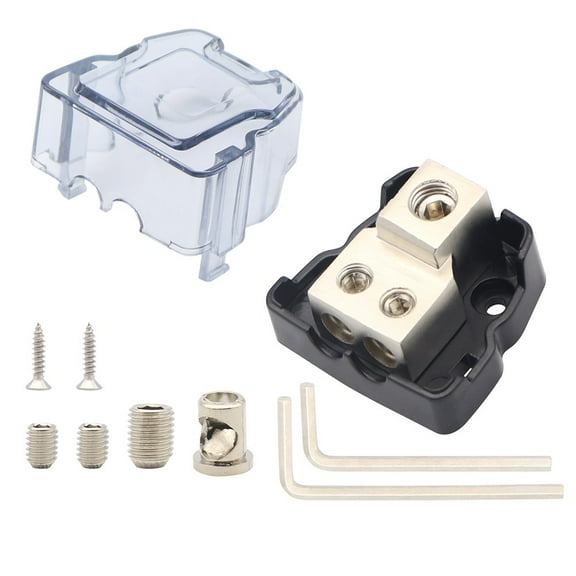 CENL Car Audio 2 Way 3 Way 4 Way Power Distribution Block Ground Distributor