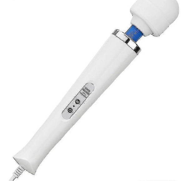 Massager - Relaxing corded massager - Vibration for tension relief in the back, neck and muscles (1 pc - white)